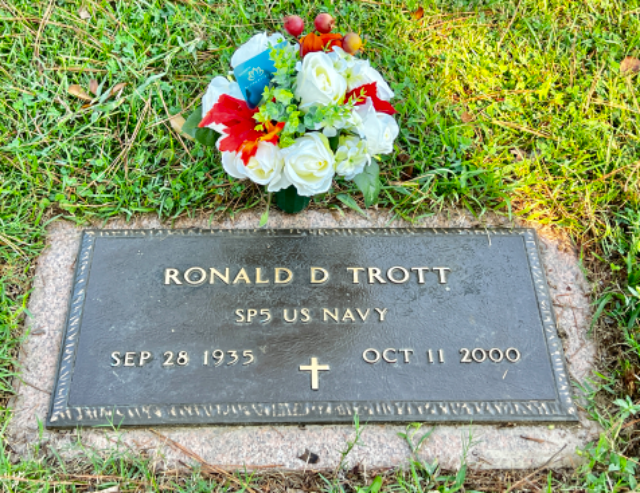 Flower delivery for Ronald D. Trott
