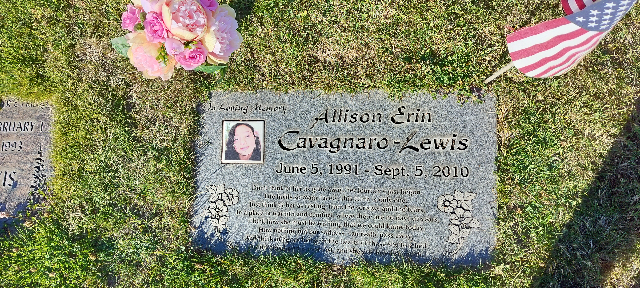 Flower delivery for Allison Erin Cavagnaro-Lewis