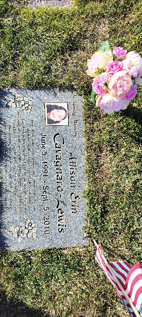 Flower delivery for Allison Erin Cavagnaro-Lewis