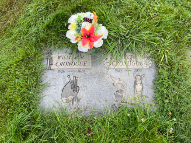 Flower delivery for William Henry Cronogue