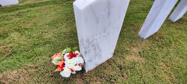 Flower delivery for James T Hanley