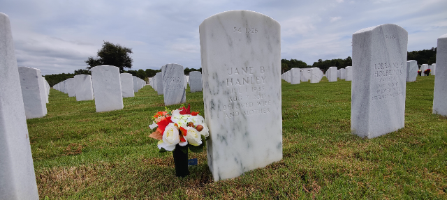 Flower delivery for James T Hanley