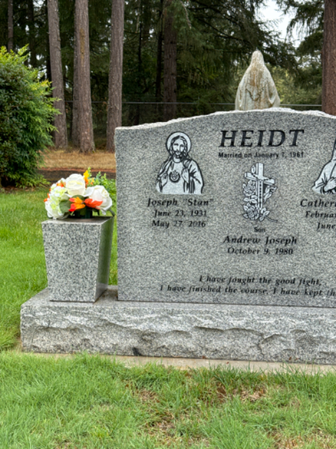 Flower delivery for Joseph Stanley Heidt