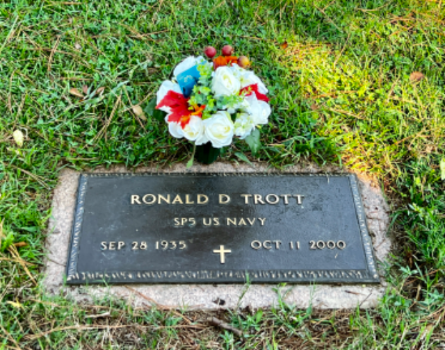 Flower delivery for Ronald D. Trott