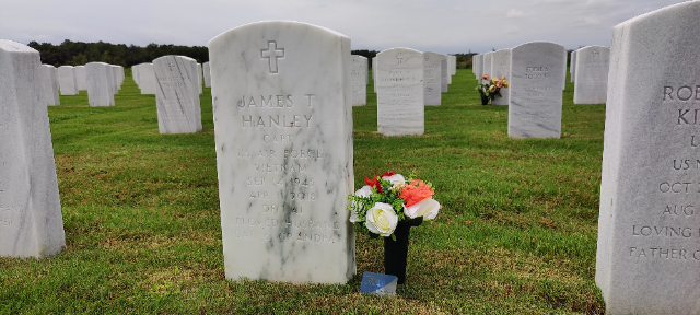 Flower delivery for James T Hanley