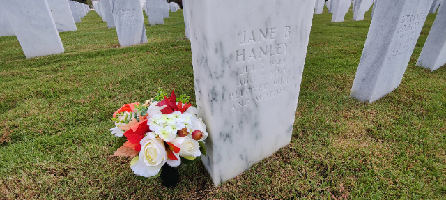 Flower delivery for James T Hanley