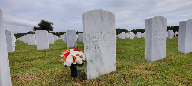 Flower delivery for James T Hanley