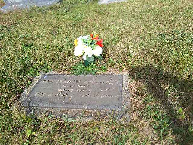 Flower delivery for Jean Lloyd McCulloch