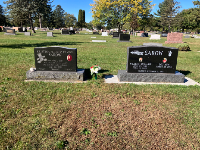 Flower delivery for Kristina Elaine Sarow