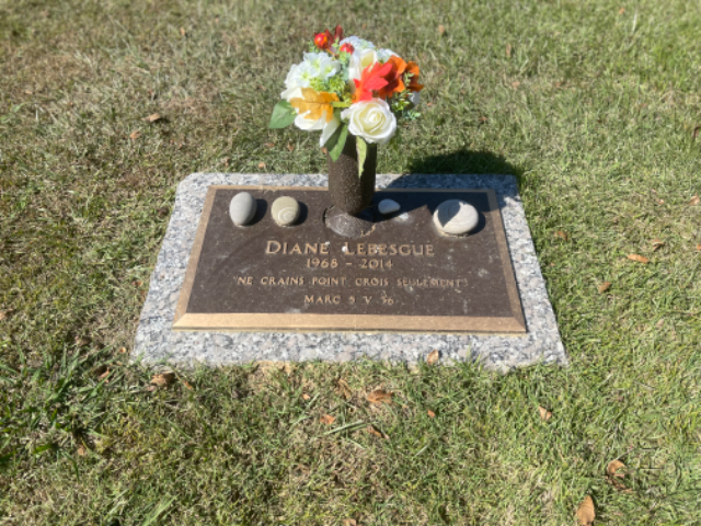 Flower delivery for Diane Geraldine Lebesgue