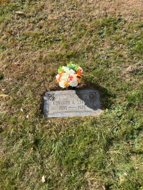 Flower delivery for Kenneth A. Strout