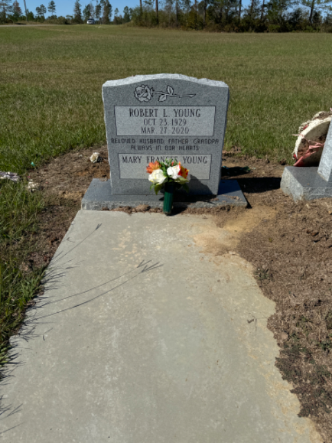 Flower delivery for Robert Louis Young