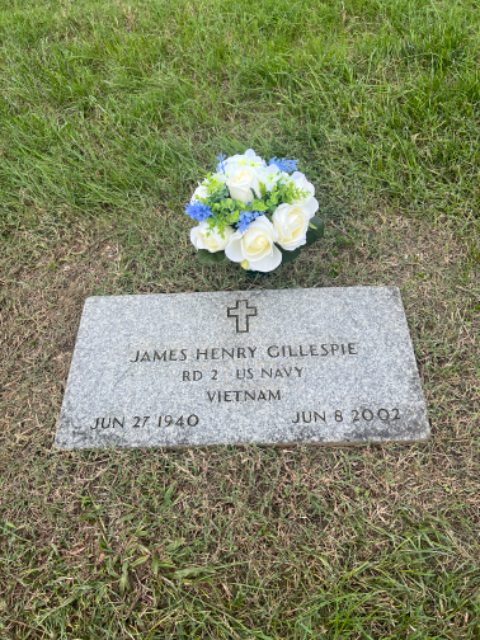 Flower delivery for James H Gillespie