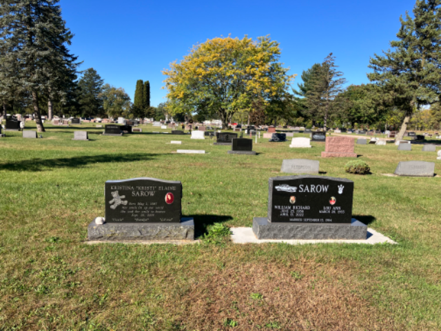 Flower delivery for Kristina Elaine Sarow