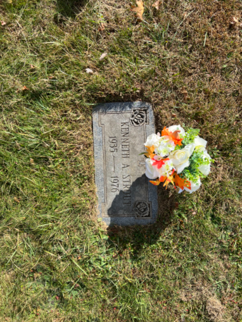 Flower delivery for Kenneth A. Strout