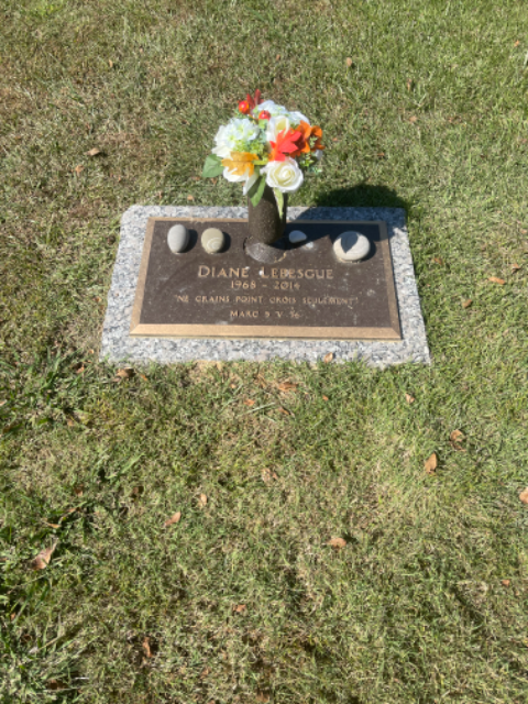 Flower delivery for Diane Geraldine Lebesgue