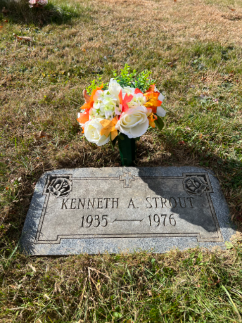 Flower delivery for Kenneth A. Strout