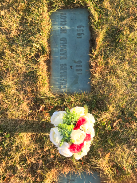 Flower delivery for Charles Harold McCloy