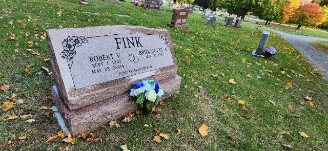 Flower delivery for Robert V Fink
