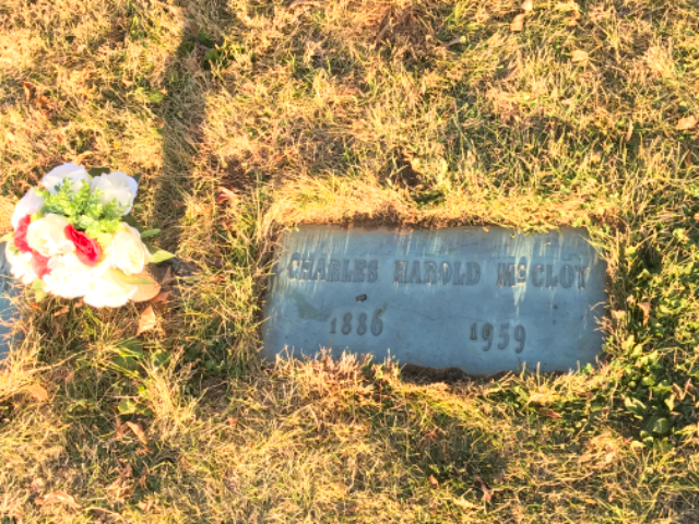 Flower delivery for Charles Harold McCloy