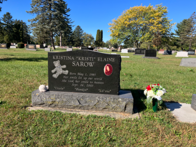 Flower delivery for Kristina Elaine Sarow