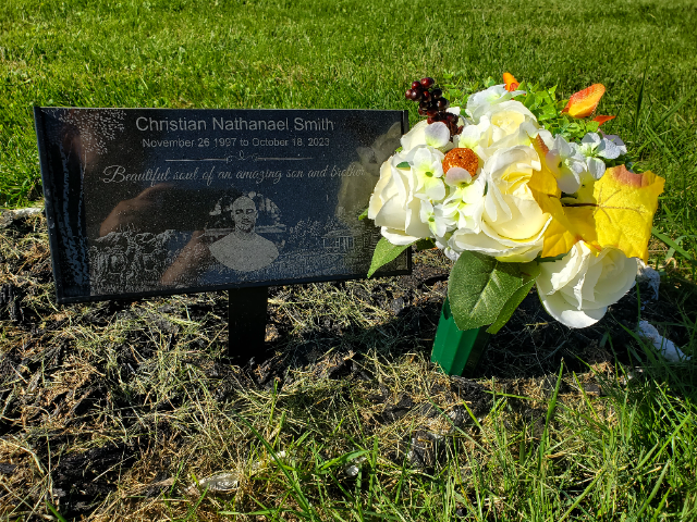 Flower delivery for Christian Nathanael Smith