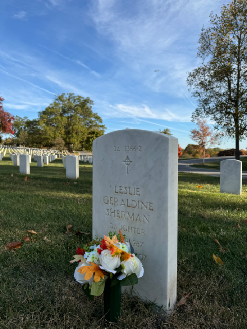 Flower delivery for Leslie Geraldine Sherman