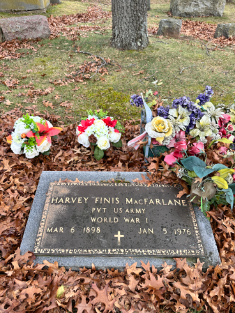 Flower delivery for Harvey Finis MacFarlane