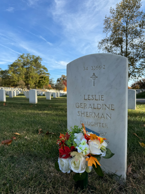 Flower delivery for Leslie Geraldine Sherman