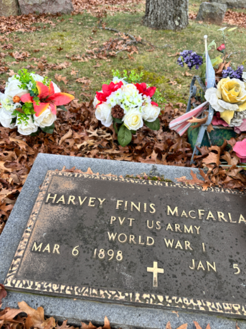 Flower delivery for Harvey Finis MacFarlane