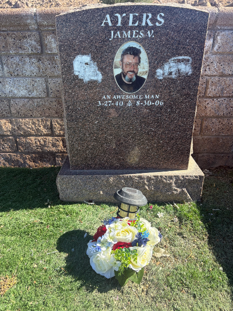 Flower delivery for James V. Ayers