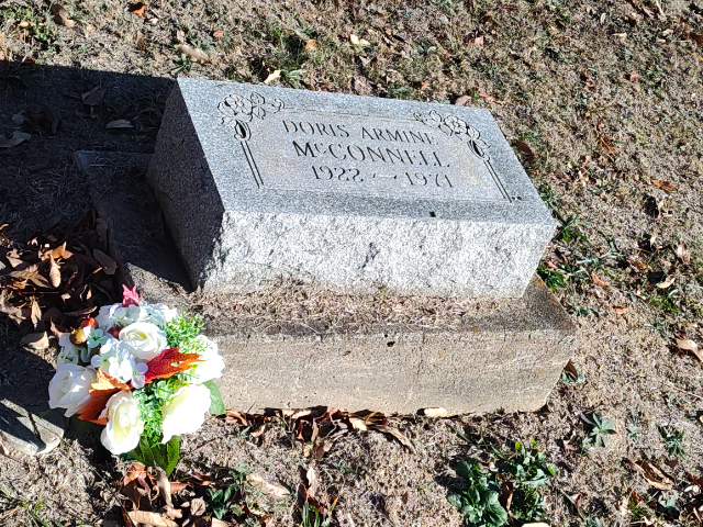 Flower delivery for Doris Armine McConnell