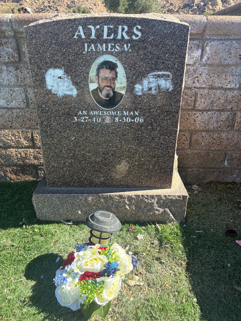 Flower delivery for James V. Ayers