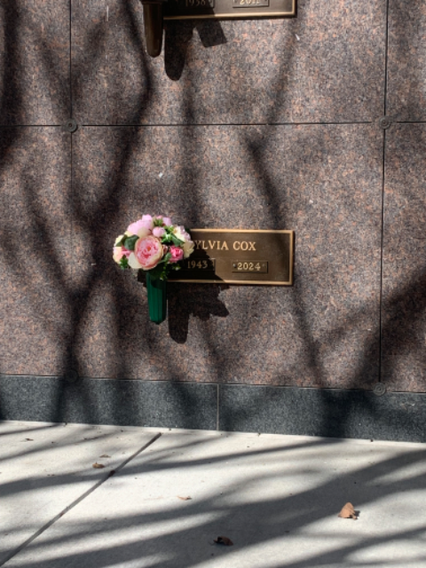 Flower delivery for Sylvia Lee Cox
