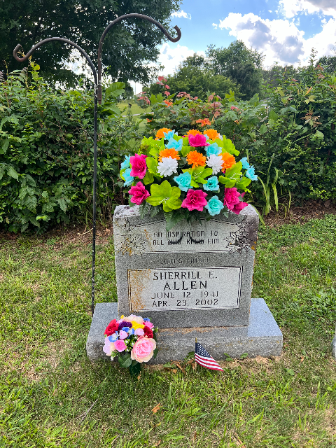 Flower delivery for Sherrill E Allen