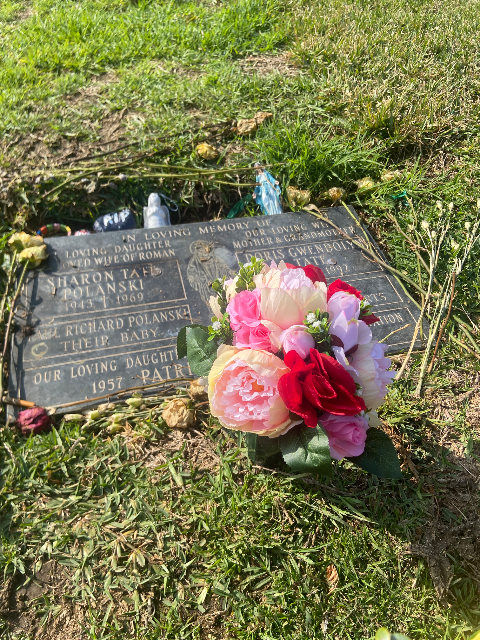 Flower delivery for Sharon Tate