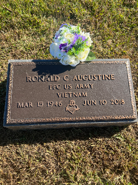 Flower delivery for Ronald Clyde Augustine