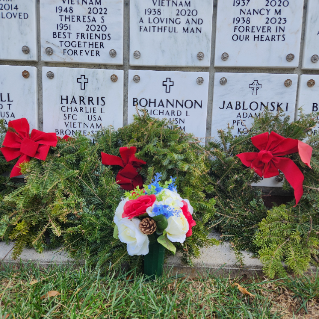 Flower delivery for Richard Lee Bohannon