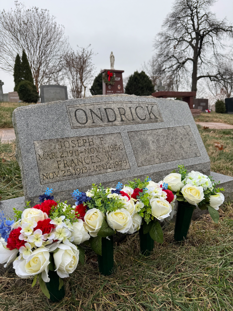 Flower delivery for Frances Marie Ondrick