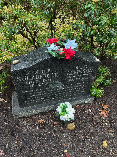 Flower delivery for Judith Peixotto Sulzberger
