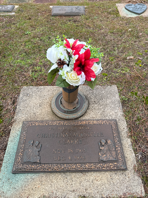 Flower delivery for Christina Michelle Clarke