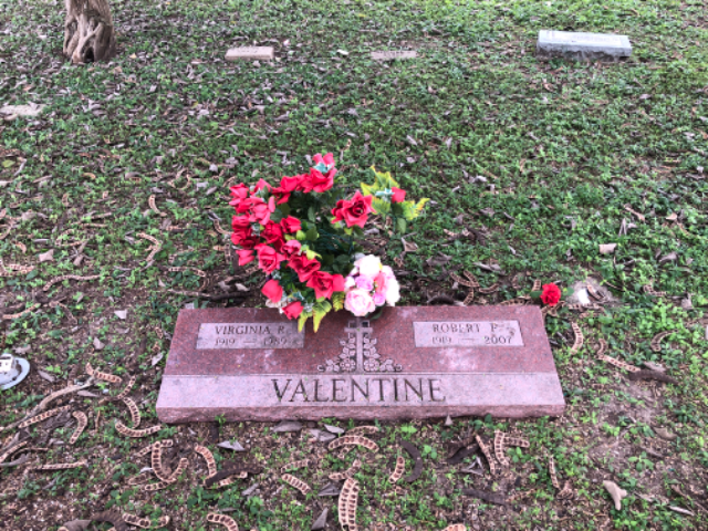 Flower delivery for Robert Frank Valentine