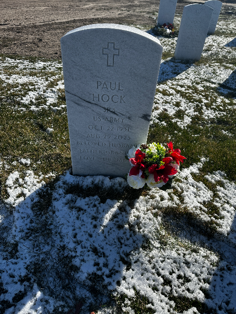 Flower delivery for Paul Hock