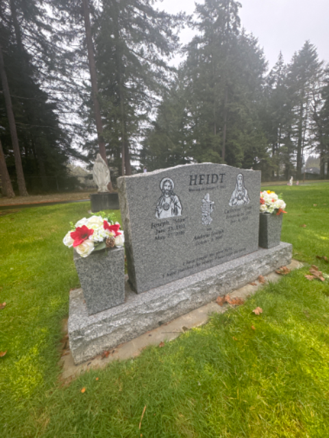 Flower delivery for Joseph Stanley Heidt