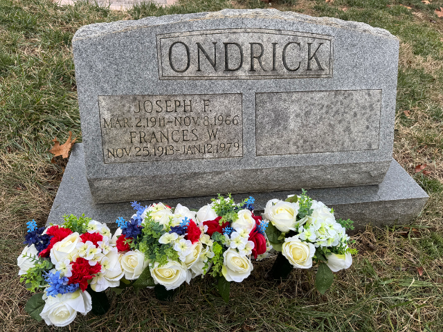 Flower delivery for Frances Marie Ondrick