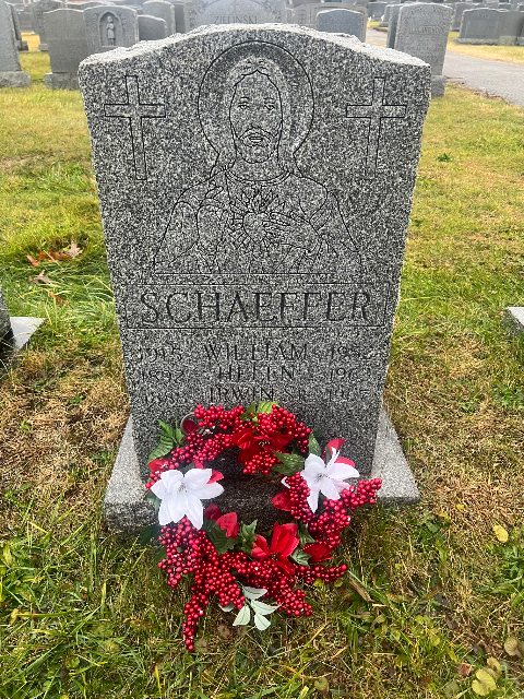 Flower delivery for William R. Schaeffer