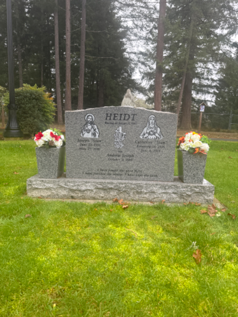 Flower delivery for Joseph Stanley Heidt
