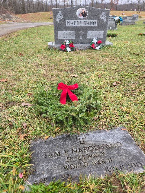 Flower delivery for Sam P Napolitano