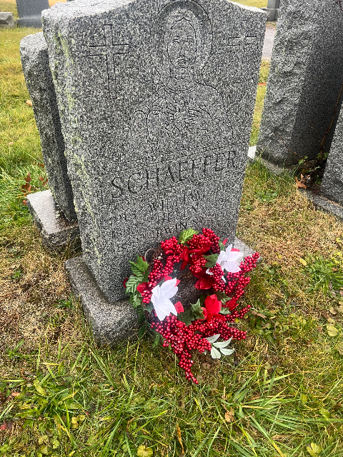 Flower delivery for William R. Schaeffer