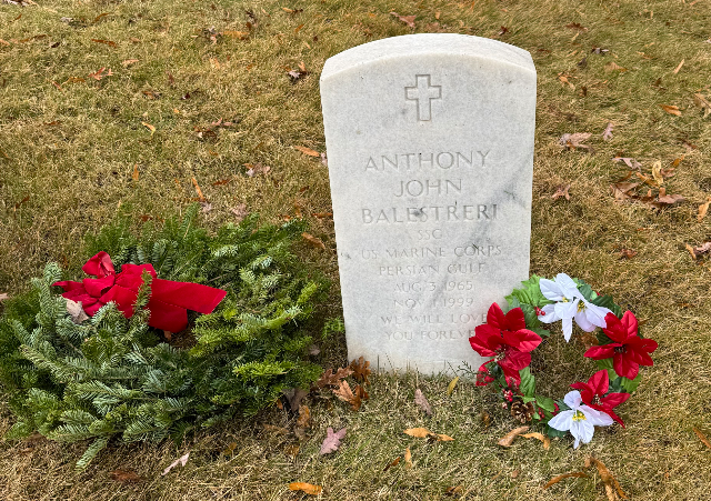 Flower delivery for Anthony John Balestreri